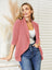 Ninexis Open Front 3/4 Sleeve Full Size Cardigan king-general-store-5710.myshopify.com