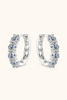 2.4 Carat Moissanite Huggie Earrings - Kings Crown Jewel Boutique