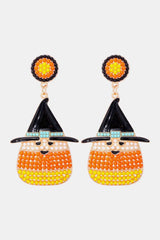 Witch's Hat Shape Synthetic Pearl Dangle Earrings king-general-store-5710.myshopify.com