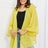 Melody Just Breathe Full Size Chiffon Kimono in Yellow king-general-store-5710.myshopify.com