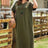 Plus Size V-Neck Short Sleeve Maxi Dress king-general-store-5710.myshopify.com