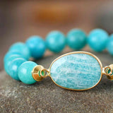 Natural Stone Beaded Bracelet king-general-store-5710.myshopify.com