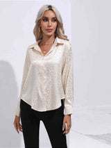 Printed Collared Neck Buttoned Shirt king-general-store-5710.myshopify.com