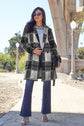 Double Take Full Size Plaid Button Up Lapel Collar Coat king-general-store-5710.myshopify.com