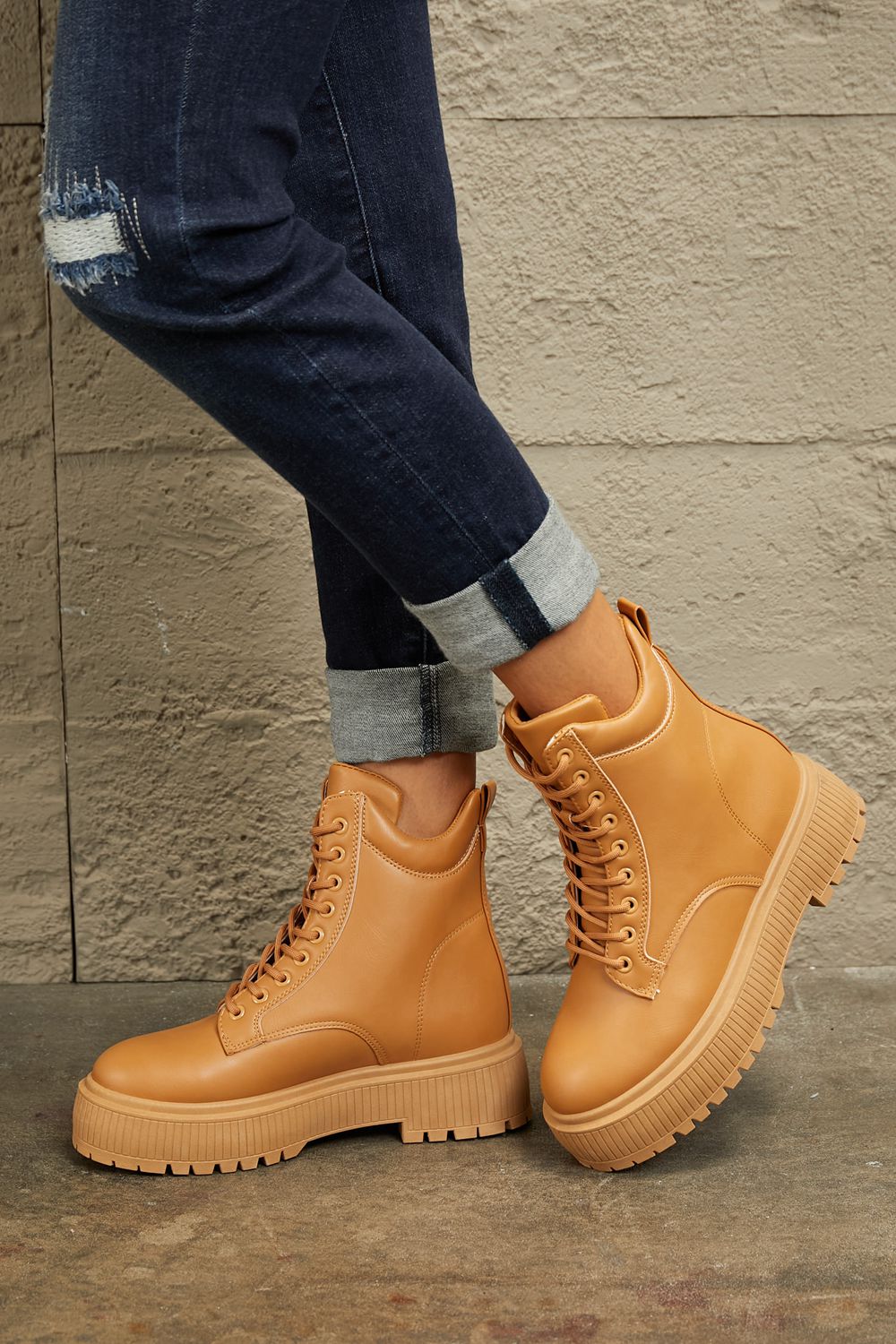 East Lion Corp Platform Combat Boots king-general-store-5710.myshopify.com