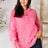 Zenana Half Snap Long Sleeve Hoodie with Pockets king-general-store-5710.myshopify.com