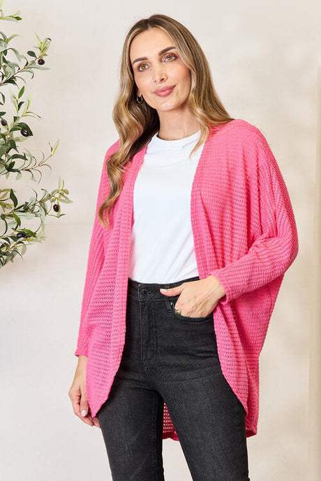 Heimish Full Size Open Front Long Sleeve Cardigan king-general-store-5710.myshopify.com