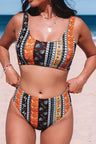 Printed Two-Piece Swimsuit king-general-store-5710.myshopify.com