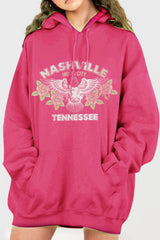 Simply Love Full Size NASHVILLE TENNESSEE Graphic Hoodie king-general-store-5710.myshopify.com