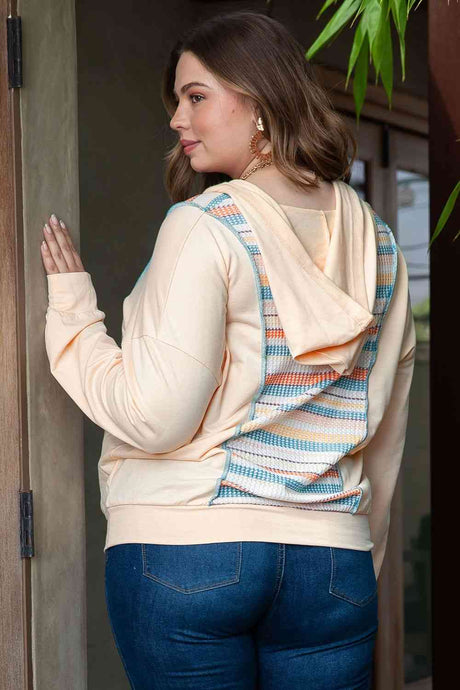 Plus Size Hoodie with Front Pocket king-general-store-5710.myshopify.com