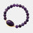 Handmade Amethyst Beaded Bracelet king-general-store-5710.myshopify.com