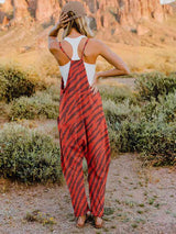 Full Size Printed V-Neck Sleeveless Jumpsuit king-general-store-5710.myshopify.com