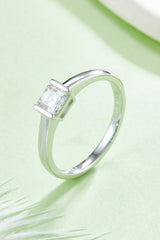 Moissanite 925 Sterling Silver Solitaire Ring king-general-store-5710.myshopify.com