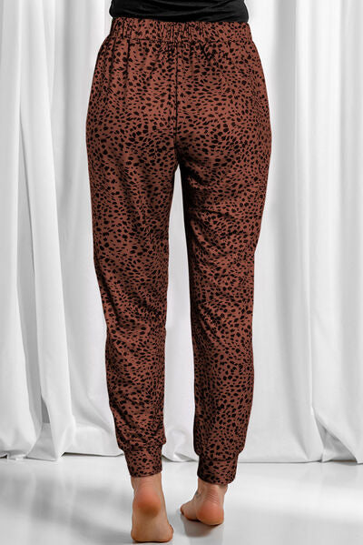 Full Size Leopard Drawstring Pocketed Pants king-general-store-5710.myshopify.com