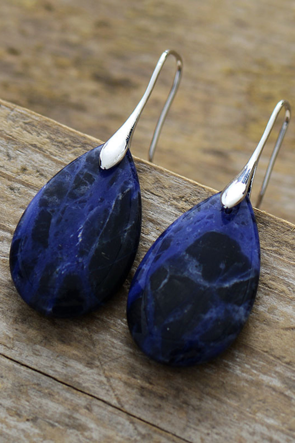 Natural Stone Teardrop Earrings king-general-store-5710.myshopify.com