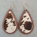 Teardrop Shape Wooden Dangle Earrings king-general-store-5710.myshopify.com