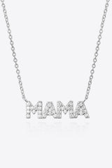 MAMA Zircon 925 Sterling Silver Necklace king-general-store-5710.myshopify.com