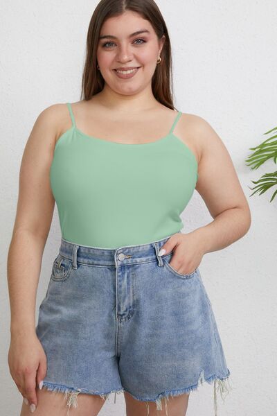 Basic Bae Full Size Round Neck Slim Cami king-general-store-5710.myshopify.com