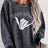 Skeleton Hand Graphic Sweatshirt king-general-store-5710.myshopify.com