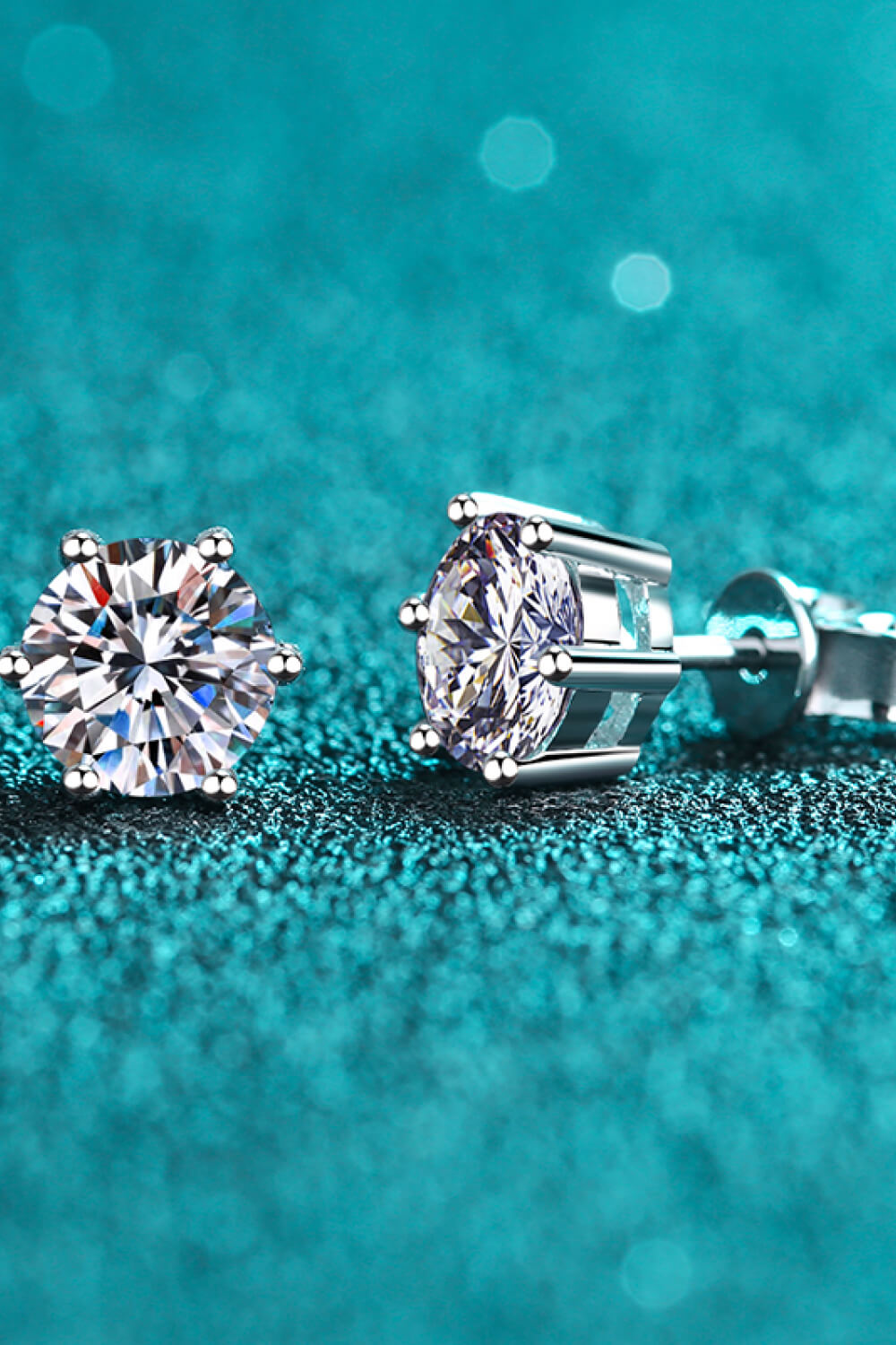 Moissanite Stud Earrings king-general-store-5710.myshopify.com