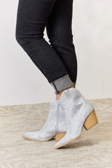 East Lion Corp Rhinestone Ankle Cowboy Boots king-general-store-5710.myshopify.com