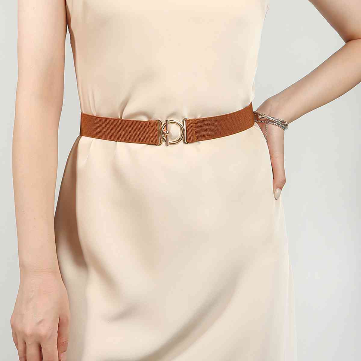 Toggle Clasp Elastic Belt king-general-store-5710.myshopify.com