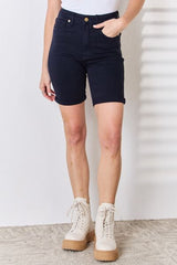 Judy Blue Full Size High Waist Tummy Control Bermuda Shorts king-general-store-5710.myshopify.com