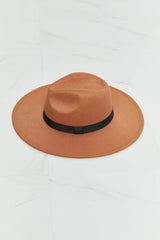 Fame Enjoy The Simple Things Fedora Hat king-general-store-5710.myshopify.com