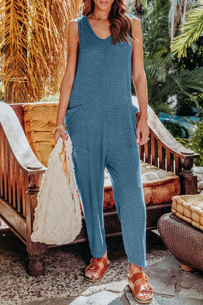 Double Take Full Size Sleeveless Straight Jumpsuit king-general-store-5710.myshopify.com