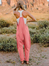 Double Take Full Size Sleeveless V-Neck Pocketed Jumpsuit king-general-store-5710.myshopify.com