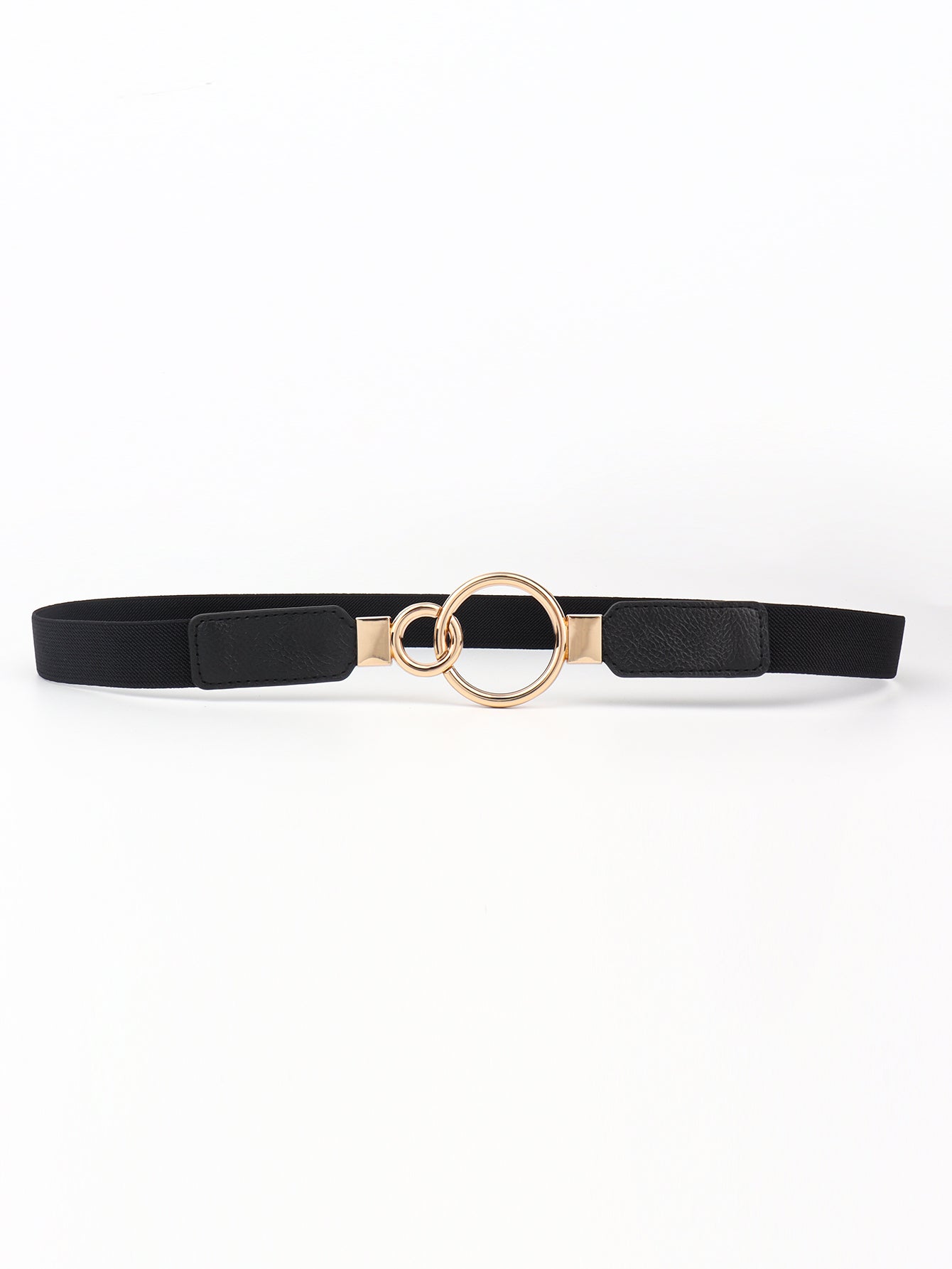 Double Ring Buckle Elastic PU Belt king-general-store-5710.myshopify.com