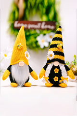 Bee and Flower Decor Faceless Gnome king-general-store-5710.myshopify.com