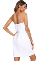 Strapless Robe with pocket king-general-store-5710.myshopify.com