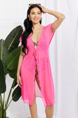 Marina West Swim Pool Day Mesh Tie-Front Cover-Up king-general-store-5710.myshopify.com