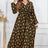 Plus Size Floral Surplice Neck Long Sleeve Dress king-general-store-5710.myshopify.com