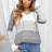 Full Size Color Block Knitted Hoodie king-general-store-5710.myshopify.com