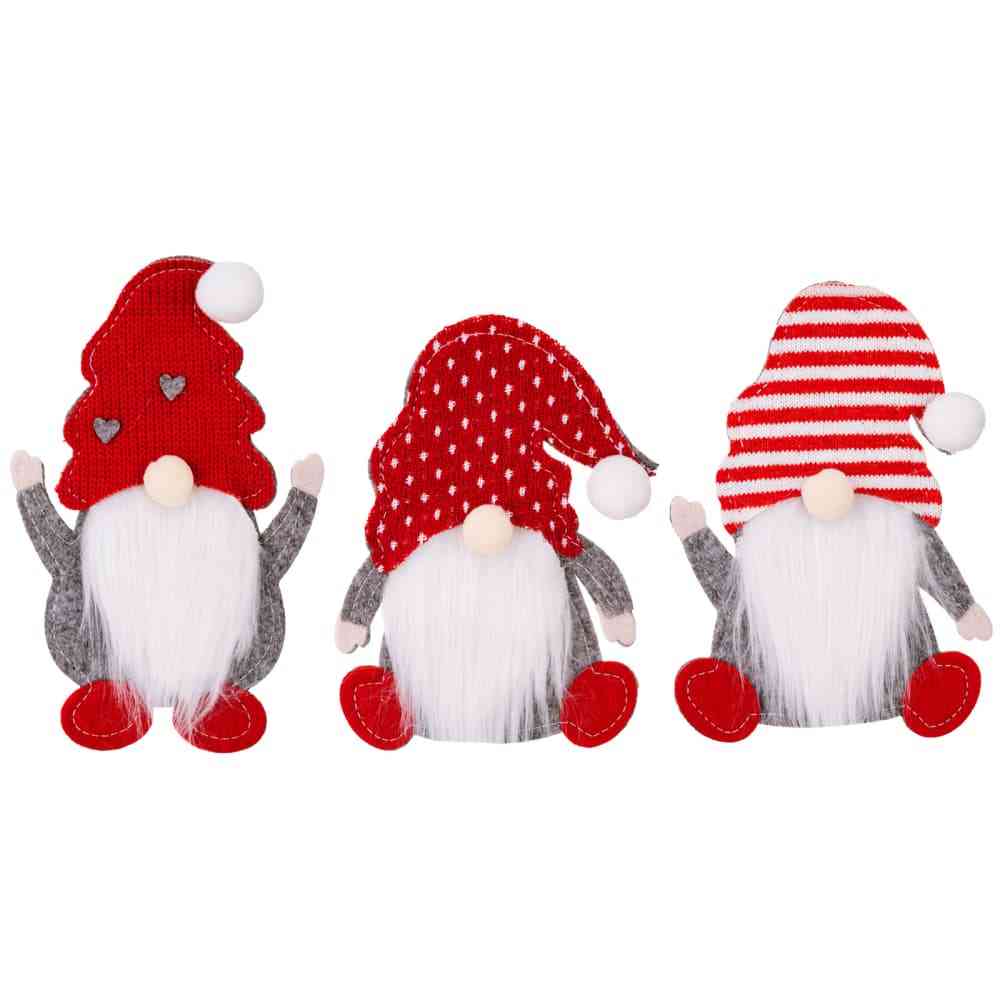 3-Piece Faceless Gnome Cutlery Holders - Kings Crown Jewel Boutique