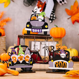 3-Piece Halloween Element Car-Shape Ornaments - Kings Crown Jewel Boutique