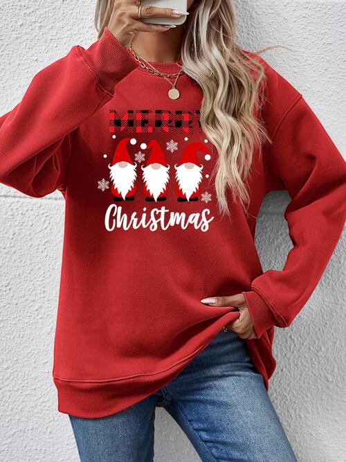 MERRY CHRISTMAS Long Sleeve Sweatshirt king-general-store-5710.myshopify.com