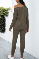 Long Sleeve T-Shirt and Pants Set king-general-store-5710.myshopify.com