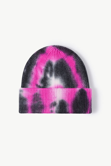 Tie-Dye Cuffed Knit Beanie king-general-store-5710.myshopify.com