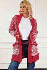 Open Front Longline Cardigan with Pockets king-general-store-5710.myshopify.com