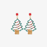 Rhinestone Alloy Christmas Tree Earrings king-general-store-5710.myshopify.com