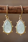 Natural Stone Teardrop Earrings king-general-store-5710.myshopify.com