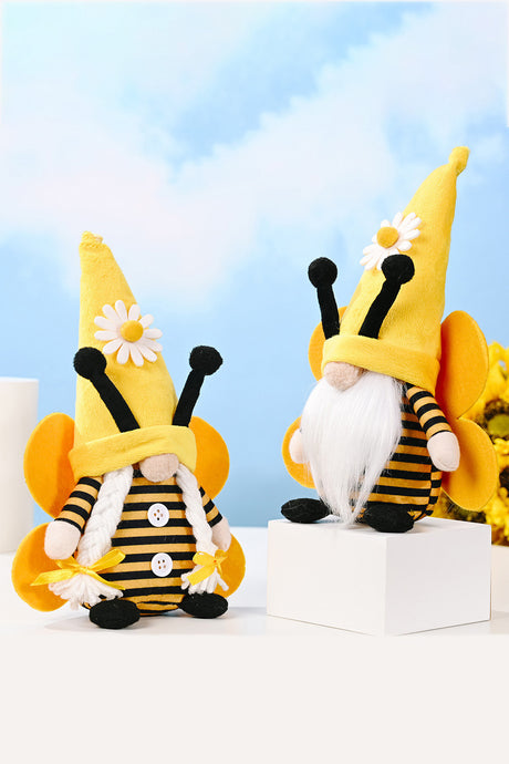 Bee Faceless Short Leg Gnome king-general-store-5710.myshopify.com