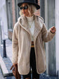 Open Front Ribbed Hooded Coat king-general-store-5710.myshopify.com