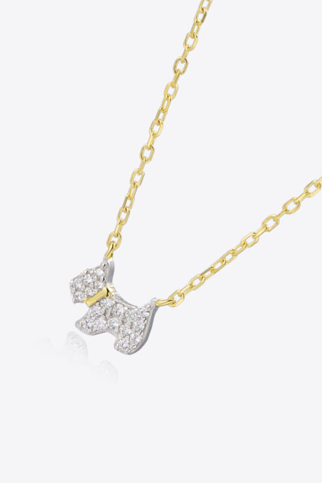 Puppy Zircon 925 Sterling Silver Necklace king-general-store-5710.myshopify.com
