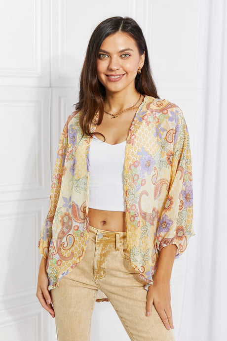 Culture Code Full Size Lasting Love Paisley Kimono king-general-store-5710.myshopify.com