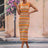 Striped Round Neck Sleeveless Midi Cover Up Dress king-general-store-5710.myshopify.com