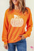 Round Neck Dropped Shoulder Pumpkin Graphic Sweatshirt king-general-store-5710.myshopify.com